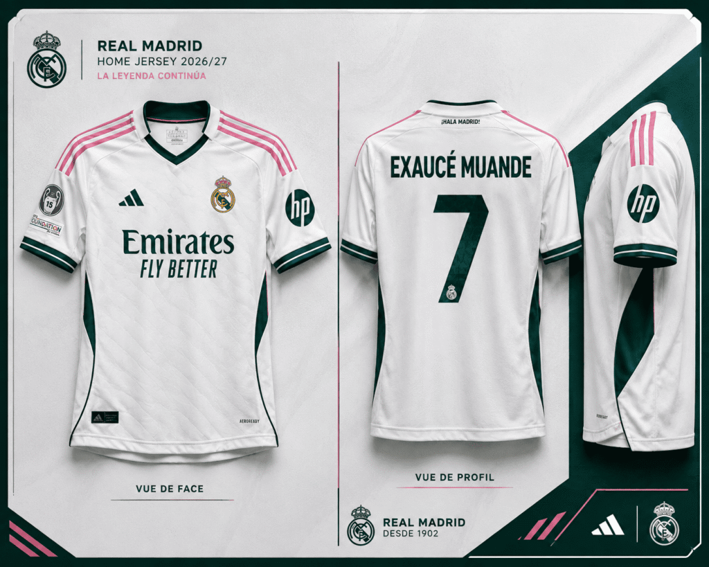 Maillot Personnalisé Real de Madrid